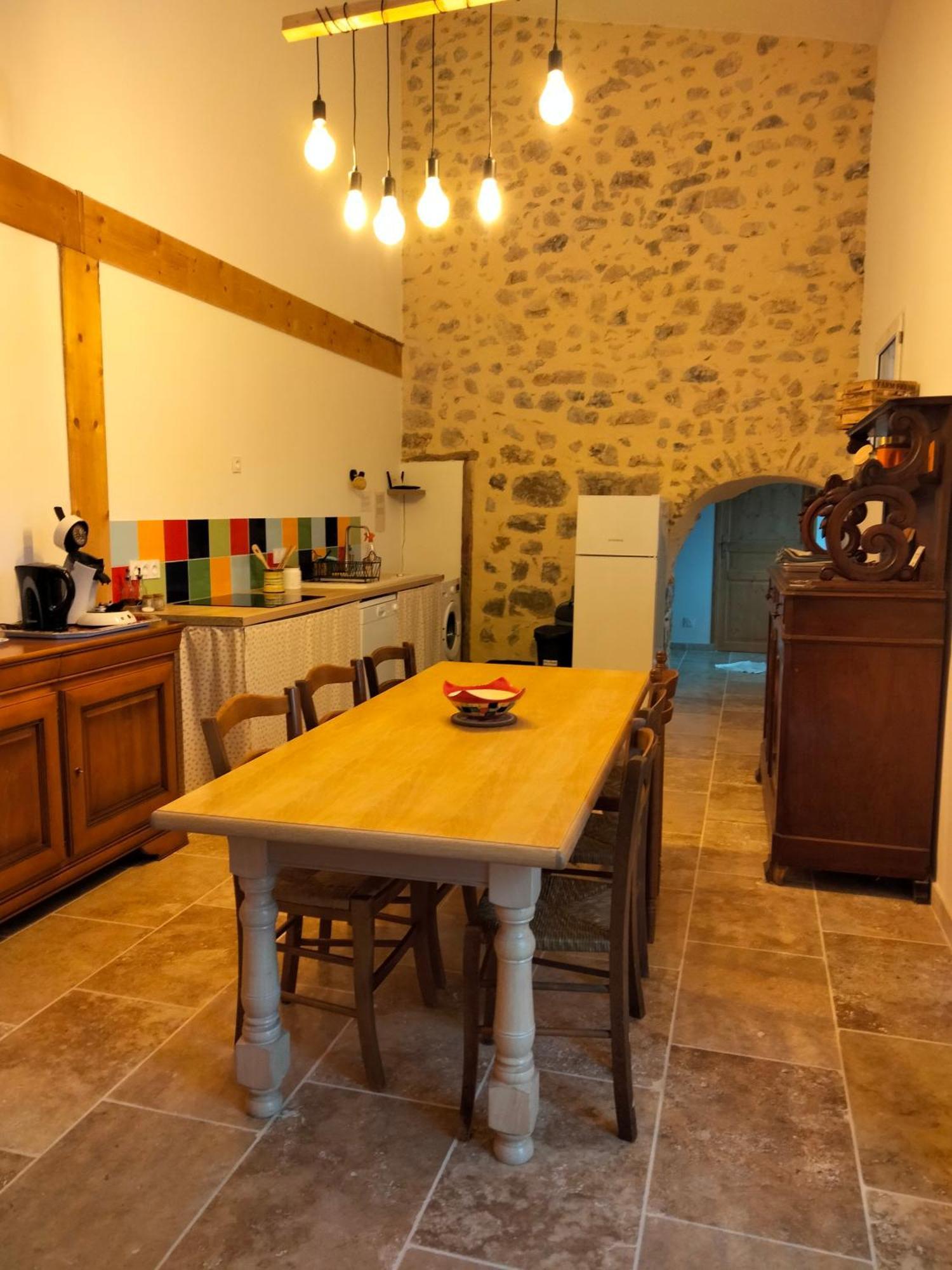 La Grange De Sabatas Hotel Chomérac Buitenkant foto